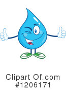 Water Drop Clipart #1206171 by Hit Toon