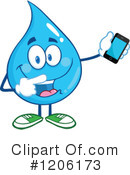 Water Drop Clipart #1206173 by Hit Toon