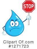 Water Drop Clipart #1271723 by Hit Toon