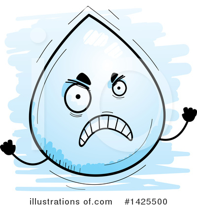 Royalty-Free (RF) Water Drop Clipart Illustration by Cory Thoman - Stock Sample #1425500