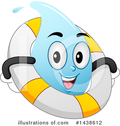 Royalty-Free (RF) Water Drop Clipart Illustration by BNP Design Studio - Stock Sample #1438612