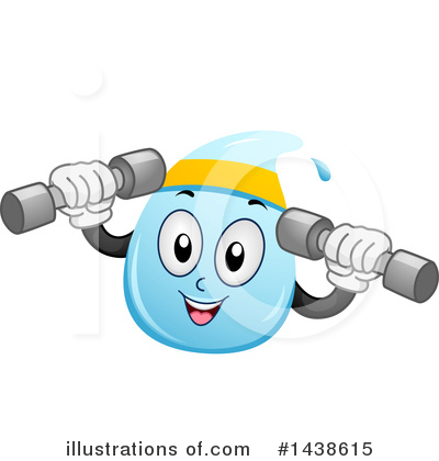Royalty-Free (RF) Water Drop Clipart Illustration by BNP Design Studio - Stock Sample #1438615