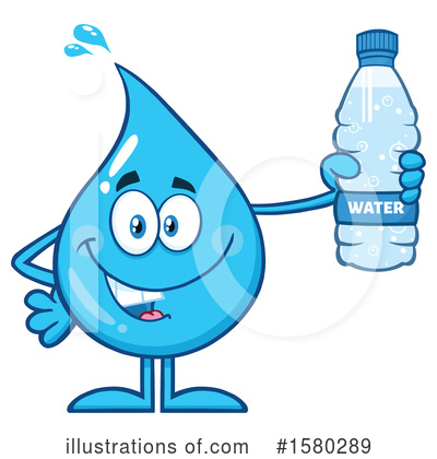 Waterdrop Clipart #1580289 by Hit Toon