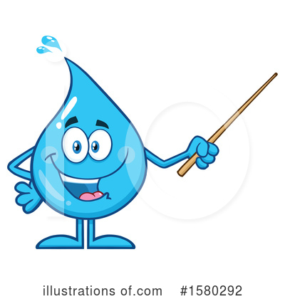 Waterdrop Clipart #1580292 by Hit Toon