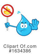 Water Drop Clipart #1634386 by Hit Toon