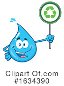 Water Drop Clipart #1634390 by Hit Toon