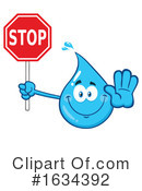 Water Drop Clipart #1634392 by Hit Toon