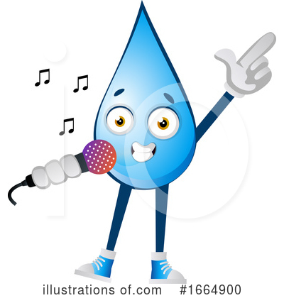 Royalty-Free (RF) Water Drop Clipart Illustration by Morphart Creations - Stock Sample #1664900