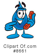 Water Drop Clipart #8661 by Mascot Junction
