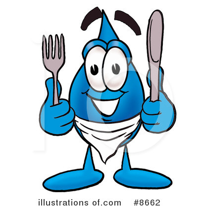 Silverware Clipart #8662 by Mascot Junction
