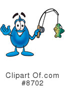 Water Drop Clipart #8702 by Mascot Junction