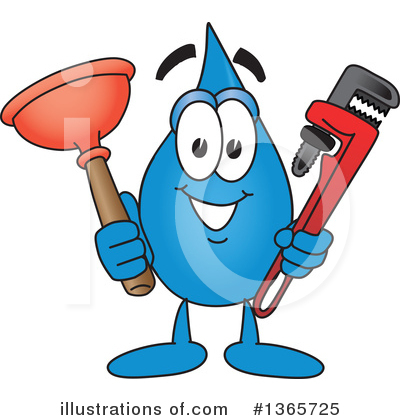 Drops Clipart #1365725 by Mascot Junction