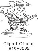 Water Guns Clipart #1048292 by toonaday