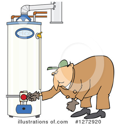 Royalty-Free (RF) Water Heater Clipart Illustration by djart - Stock Sample #1272920