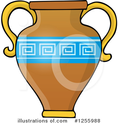 Royalty-Free (RF) Water Jug Clipart Illustration by visekart - Stock Sample #1255988