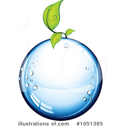Water Drops Clipart #1051365 by TA Images