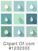 Waterdrop Clipart #1232333 by elena