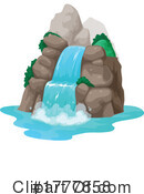 Waterfall Clipart #1777858 by Vector Tradition SM