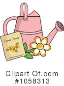 Watering Can Clipart #1058313 by Pams Clipart