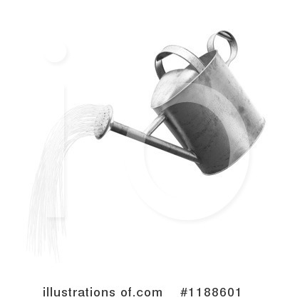 Royalty-Free (RF) Watering Can Clipart Illustration by Mopic - Stock Sample #1188601