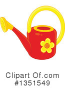 Watering Can Clipart #1351549 by Alex Bannykh