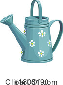 Watering Can Clipart #1808190 by Vector Tradition SM