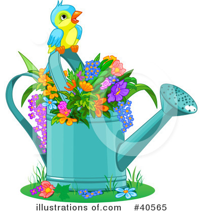 Watering Can Clipart #40565 by Pushkin
