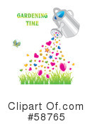 Watering Can Clipart #58765 by MilsiArt
