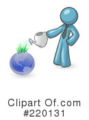 Watering Clipart #220131 by Leo Blanchette