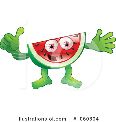 Royalty-Free (RF) Watermelon Clipart Illustration by AtStockIllustration - Stock Sample #1060804