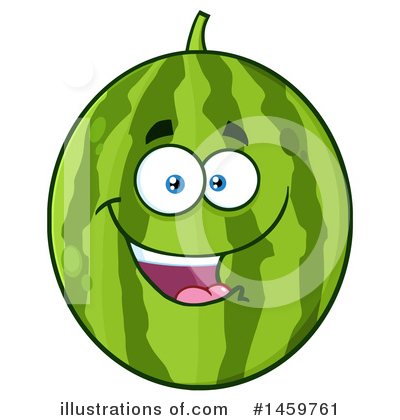 Watermelon Clipart #1459761 by Hit Toon