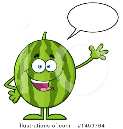 Watermelon Clipart #1459764 by Hit Toon
