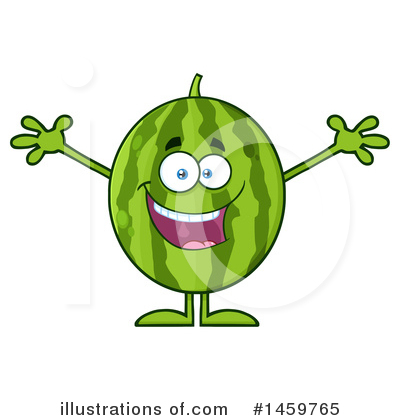 Watermelon Clipart #1459765 by Hit Toon