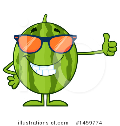 Watermelon Clipart #1459774 by Hit Toon