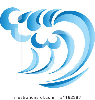 Royalty-Free (RF) Wave Clipart Illustration by Vector Tradition SM - Stock Sample #1182388