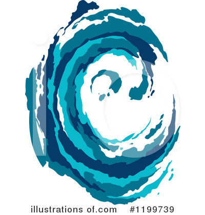 Royalty-Free (RF) Wave Clipart Illustration by Vector Tradition SM - Stock Sample #1199739