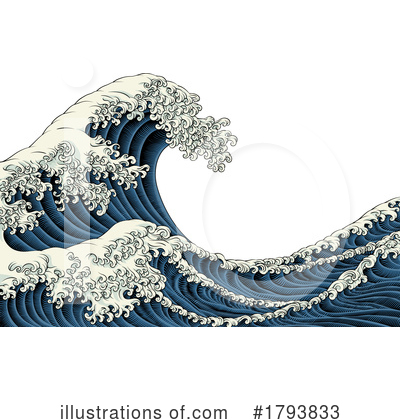 Royalty-Free (RF) Wave Clipart Illustration by AtStockIllustration - Stock Sample #1793833
