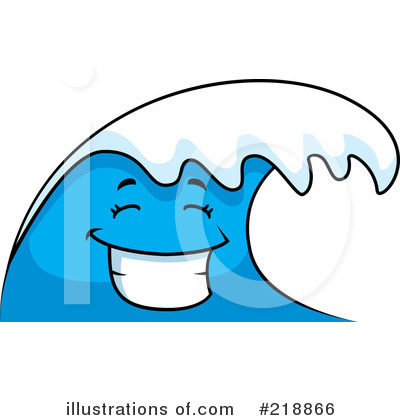 Royalty-Free (RF) Wave Clipart Illustration by Cory Thoman - Stock Sample #218866
