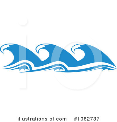 Royalty-Free (RF) Waves Clipart Illustration by Vector Tradition SM - Stock Sample #1062737