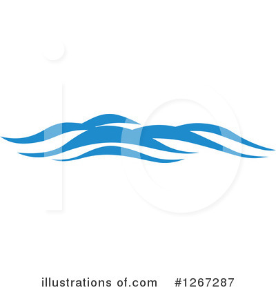 Royalty-Free (RF) Waves Clipart Illustration by Vector Tradition SM - Stock Sample #1267287