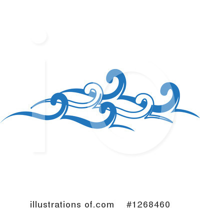 Royalty-Free (RF) Waves Clipart Illustration by Vector Tradition SM - Stock Sample #1268460