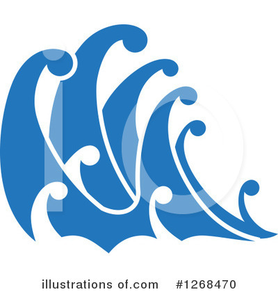 Royalty-Free (RF) Waves Clipart Illustration by Vector Tradition SM - Stock Sample #1268470