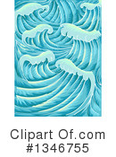 Waves Clipart #1346755 by BNP Design Studio