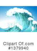 Waves Clipart #1379940 by Graphics RF