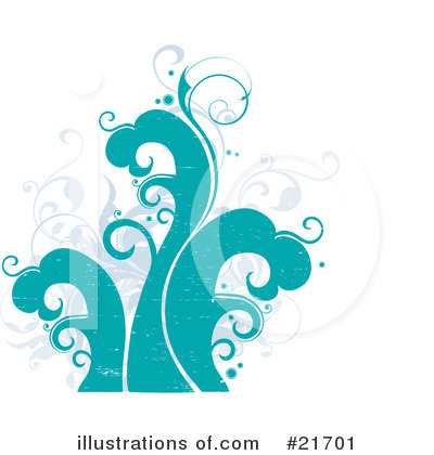 Royalty-Free (RF) Waves Clipart Illustration by OnFocusMedia - Stock Sample #21701