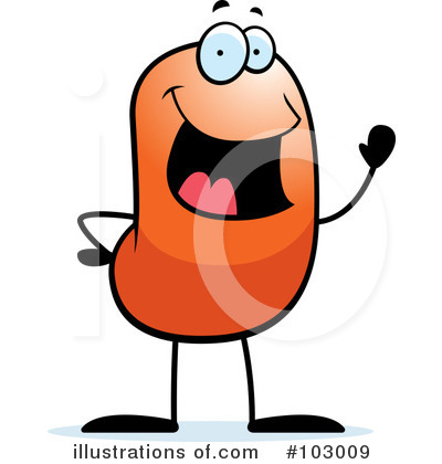 Royalty-Free (RF) Waving Clipart Illustration by Cory Thoman - Stock Sample #103009