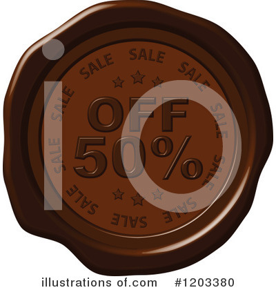 Royalty-Free (RF) Wax Seal Clipart Illustration by Andrei Marincas - Stock Sample #1203380