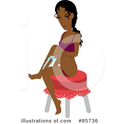 Royalty-Free (RF) Waxing Clipart Illustration by Rosie Piter - Stock Sample #85736