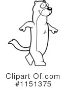Weasel Clipart #1151375 by Cory Thoman