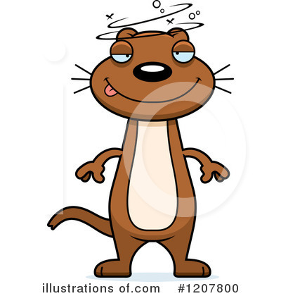 Royalty-Free (RF) Weasel Clipart Illustration by Cory Thoman - Stock Sample #1207800